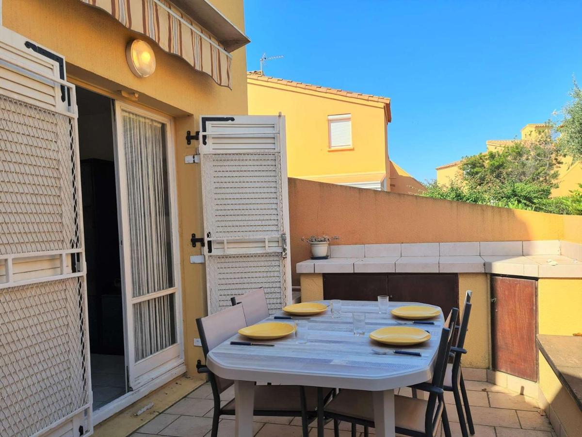 Appartement Rdc Avec Jardin, Proche Plage - 4 Couchages, Cap D'Agde - Fr-1-249-374 Kültér fotó